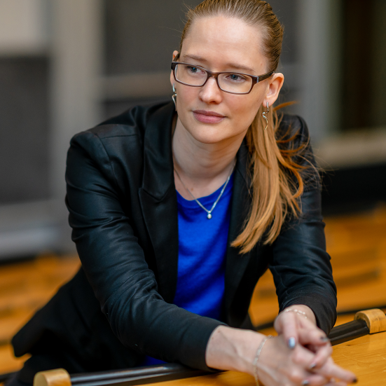 oplægsholder i foredragssal