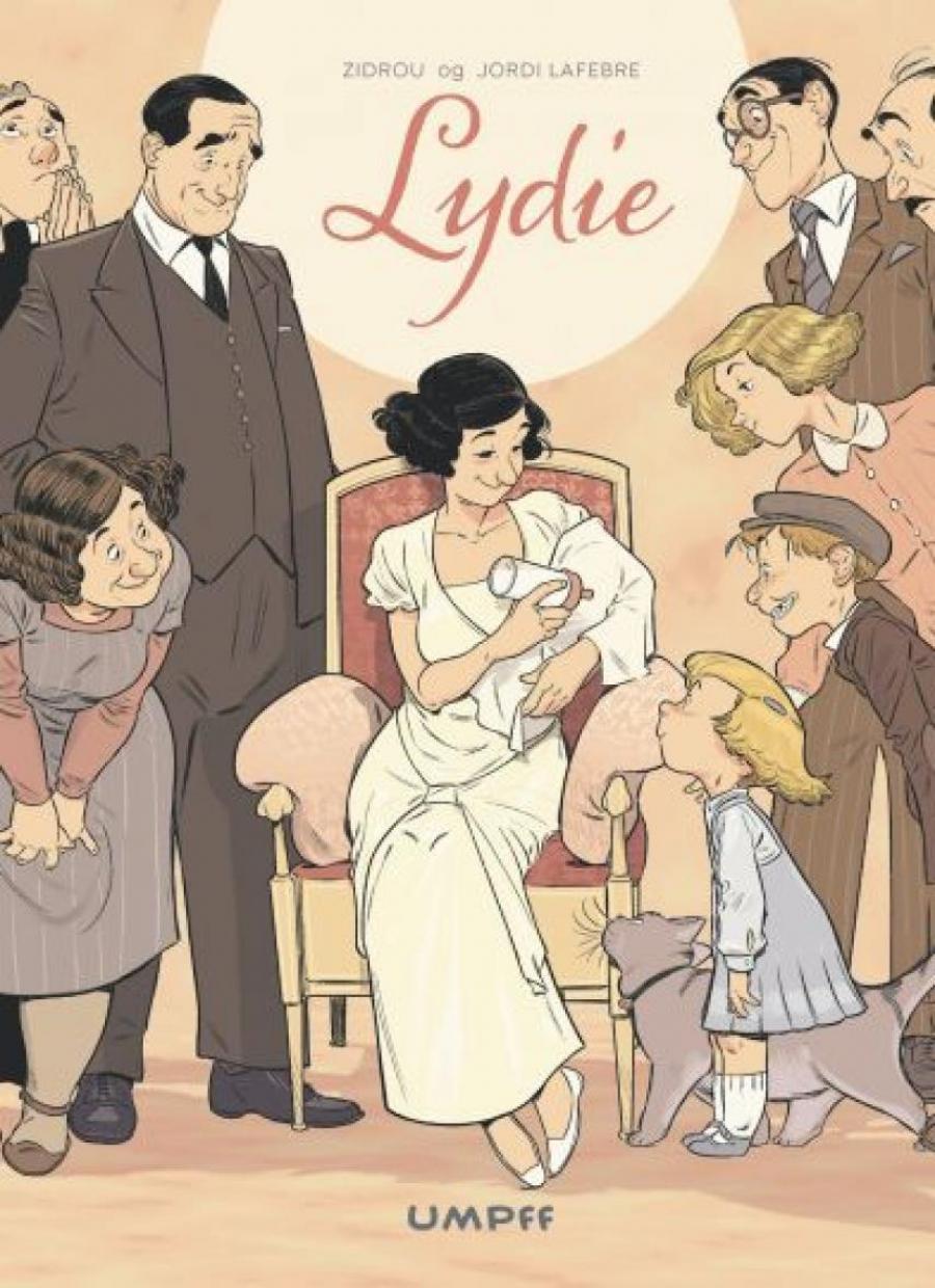 Forside af graphic novel: Lydie