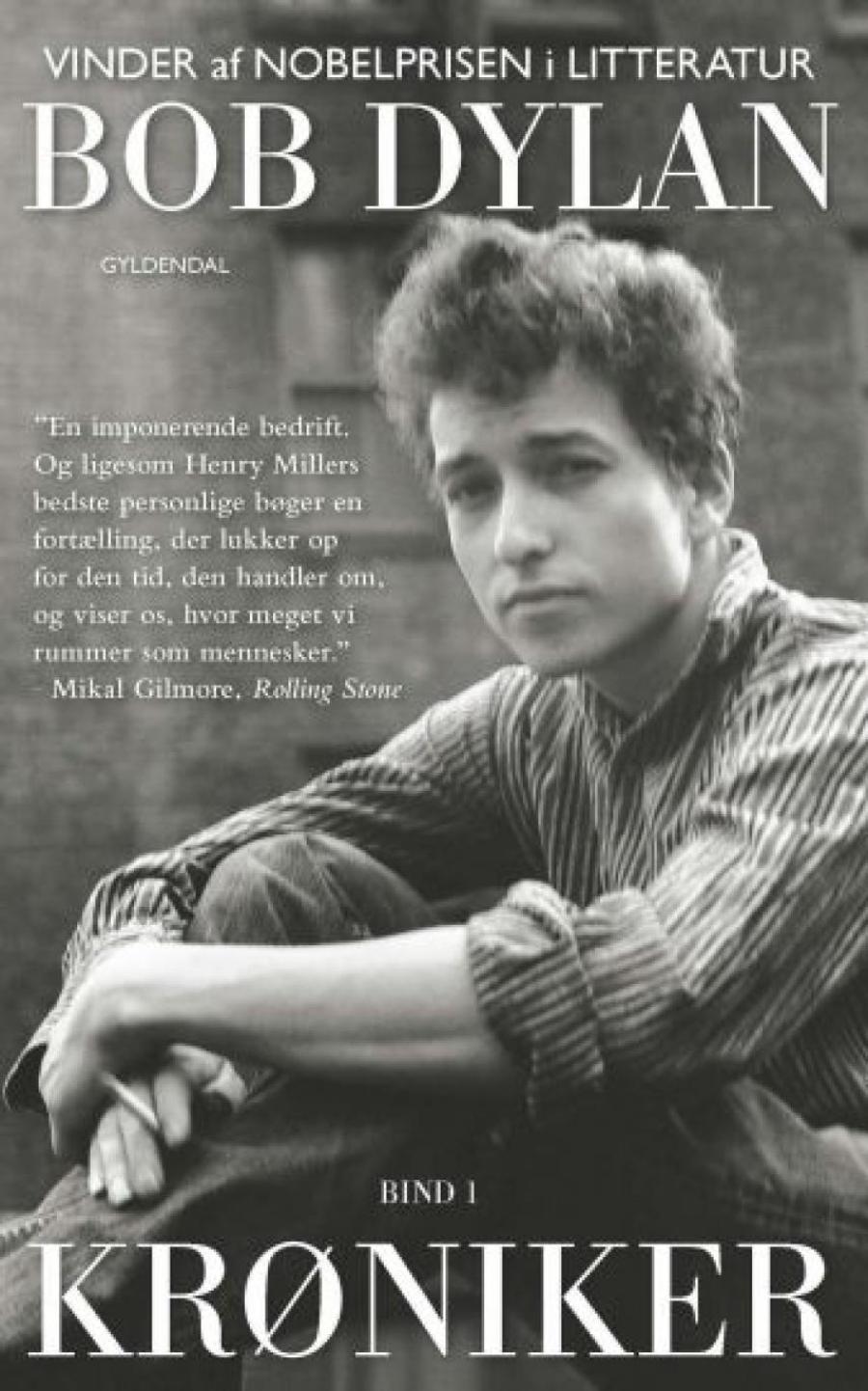 Forside af bogen Krøniker skrevet af Bob Dylan