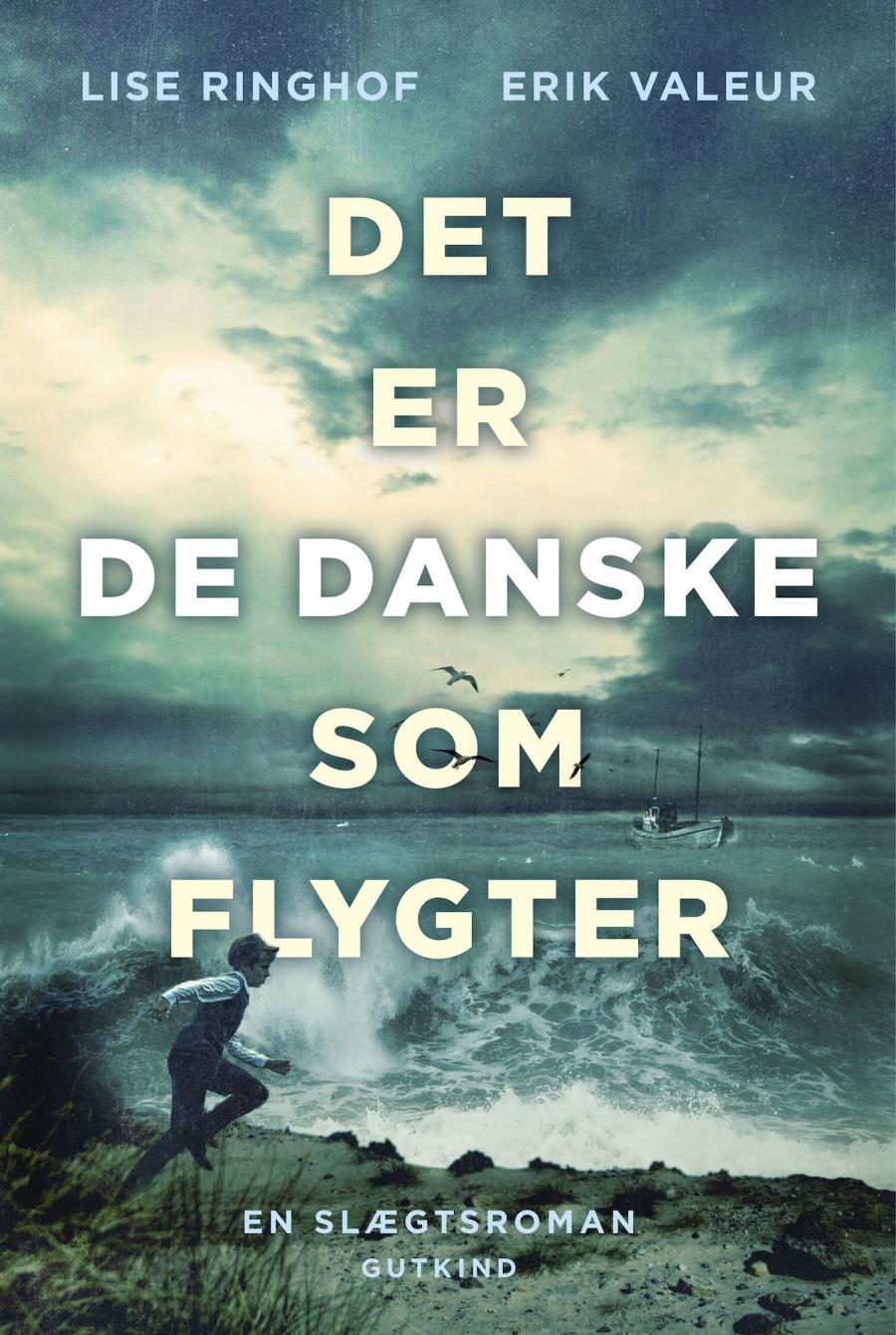 Bogforside af bogen "Det er de danske som flygter" af Lise Ringhof