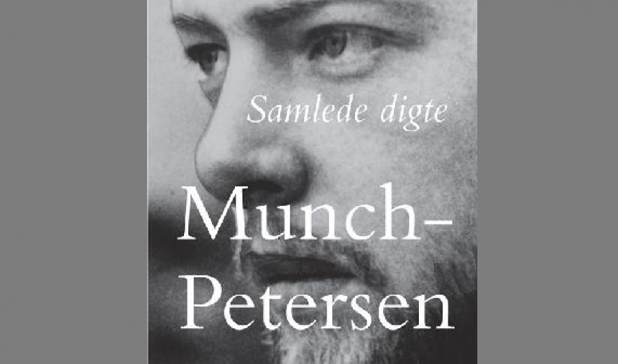 Del af forside på bogen: Samlede digte af Gustaf Munch-Petersen
